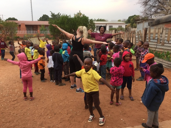 Hedmarkstudenter på praksis i Namibia